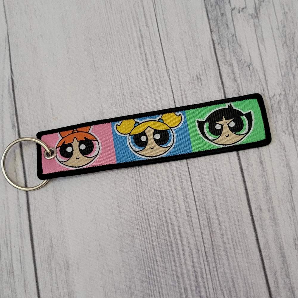 Powerpuff Girls Keychain New 2 sided - Picture 3 of 4